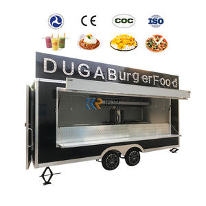 Custom Food Concession Trailer for Shaved Ice Cotton Candy Vending with Street Food Equipment for Restaurants Retail - Product Image 2