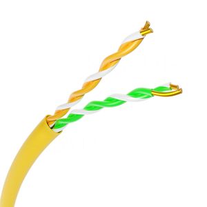 Câble réseau semi-fini 2 paires/paire UTP/FTP/SFTP CCA/<span class=keywords><strong>CCGA</strong></span>/HCCA Twisit Pair Cat5e Cat6 Câble sans gaine en PVC - Product Image 4