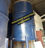 Réservoir de carburant en acier à double paroi de 100 L Parasmani Industries, double usage, mobile, pour diesel, huile usagée, liquide de refroidissement, avec agitateur AC