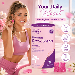 Gomitas de frutas OKTW Ready Stock Cleanse Formula, fórmula de limpieza con extracto de raíz de diente de león y jengibre para un bienestar rápido. - Product Image 4