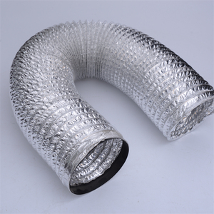 Tubo de escape de humo, acondicionadores de aire, capa de papel de aluminio, tubo de ventilación, escape de humo, conducto Flexible - Product Image 2