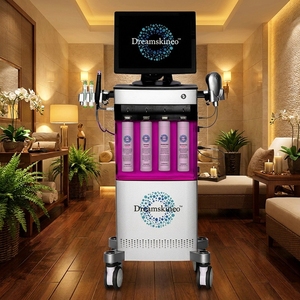 2026 Top Quality Hydra Oxygen Jet Dermabrasion Hydro Aqua Peeling Booster Beauty Equipment Salon Facial <b>Machine</b> Serum - Product Image 1