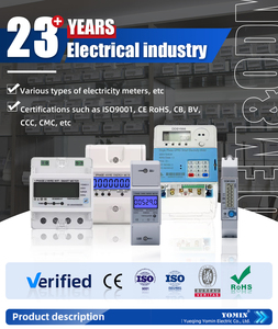 Trong kho Giao hàng nhanh thông minh trả trước IC thẻ 3 giai đoạn điện Meter LCD hiển thị RS485 điện điện Din Rail năng lượng Meter - Product Image 5