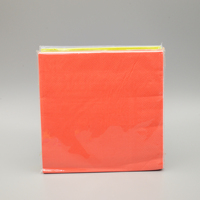 Serviettes en papier imprimées monocolores, logo personnalisé, serviettes en papier jetables, vente en gros