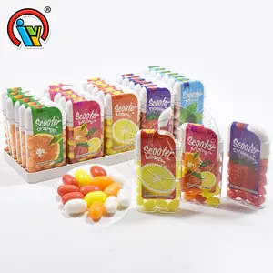 Halal Süße Jelly Bean Süßigkeiten Gummiartige Bonbons In Flasche