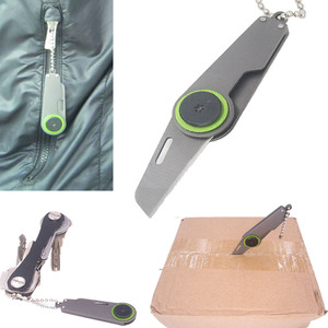 Mini Coltello Pieghevole in Acciaio Inox, Taglierino Multiuso Tascabile, Apri Lettere, Taglia Nastro, Portachiavi, Apri Pacchi e Buste - Product Image 6