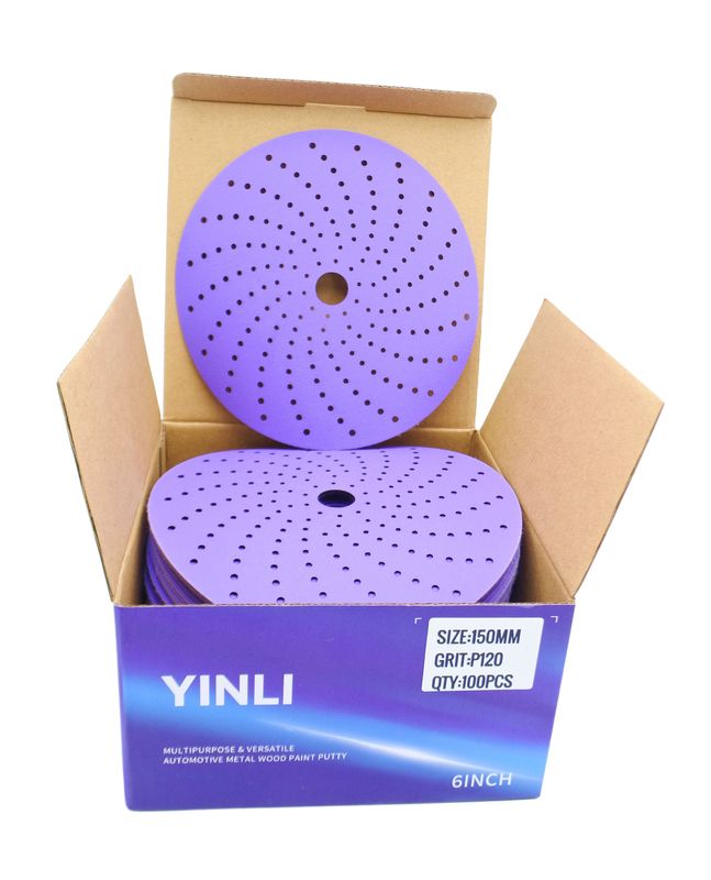 6 Purple Ceramic Sanding Disc for