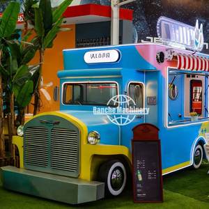 Remorque de restauration, camion de nourriture, camion de barbecue, camion de pizza, camion de crème glacée, chariot de nourriture mobile, kiosque de nourriture de rue, chariot de hot-dogs, restauration rapide - Product Image 1