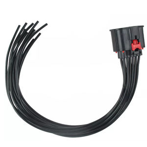 68269811AA 68196278AD 68358148AA 12-Wire Headlight Connector <b>Plug</b> for Jeep Chrysler 2011-2019Y - Product Image 2