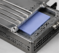 Bahan Antarmuka Termal Bantalan Konduktif Termal Bahan Pengisi Celah Bantalan Pendingin untuk Aplikasi CPU/LED