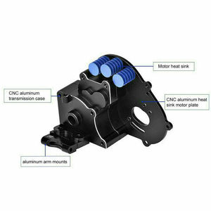 NTFHOBBY Bộ Phụ Tùng Nâng Cấp Hộp Số Hộp Số Hộp Số Bằng Kim Loại Cho 1/10 RC Cho Traxxas 2WD Slash Rustler <span class=keywords><strong>Stampede</strong></span> - Product Image 4