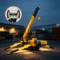 Spider Crane 3t Tipe Crawler untuk Pemeliharaan di Area Sempit dan Pekerjaan Pengangkatan Bagian Kecil yang Presisi