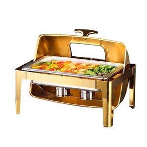 Equipo de Catering de lujo para boda, calentador de comida y platos de frotamiento, pantalla de comida fría - Product Image 2