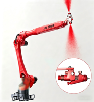 Robot Industrial Inteligente de 6 Ejes para Pintura por Pulverización, Sin Programa, Motor PLC, Engranaje de Alta Precisión, Brazo de Recubrimiento de 1500 mm y 10 kg