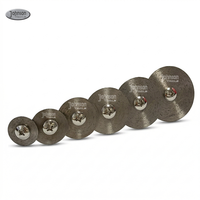 Disque de découpe diamanté avec mandrin, taille mini, pour outil rotatif, pierre, verre, outils Johnson, tige universelle