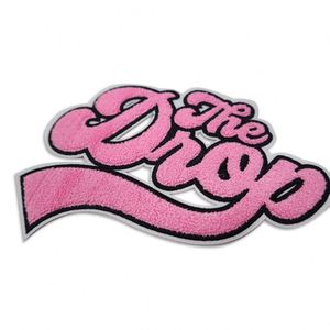 Top Rated Chenille Brand Name <b>Tags</b> Heat Transfer Patch Golf Iron on Letters Patch for Clothing - Product Image 3