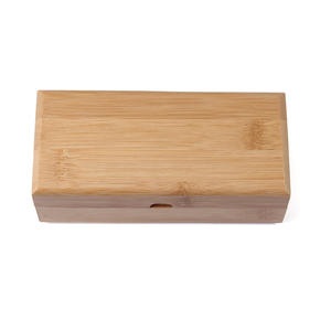 Étui à lunettes en bambou Conchen, rectangulaire, en bois naturel, 6-8,9 pouces, couleur unie, pour lunettes de soleil et lunettes, boîte de rangement BC033 - Product Image 3
