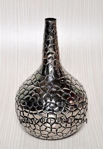 Jarrones de Flores Martillados y Recubiertos de Cobre, de la Mejor Calidad, Diseño Decorativo, Grandes, de Alta Calidad, para Exhibición de Flores - Product Image 2