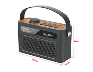Radio portable DAB/FM M60II |   Deux haut-parleurs, son stéréo, écran numérique et batterie de 1999 mAh - Product Image 3