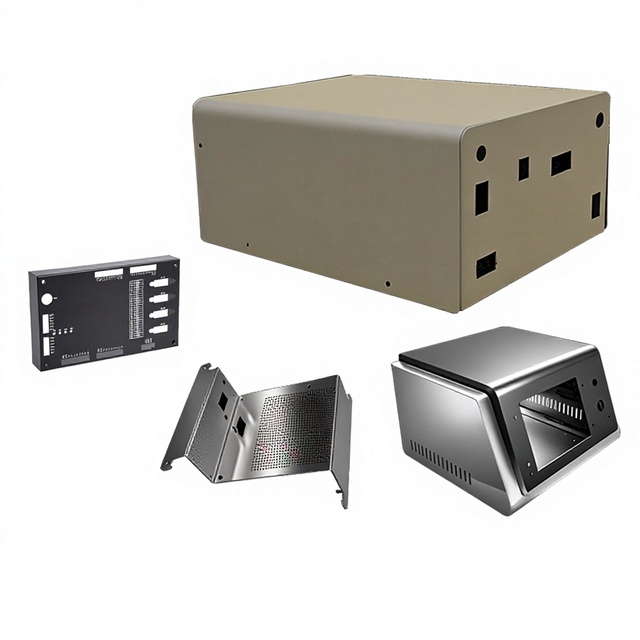 Custom Metal Chassis Enclosures Manufacturing Stainless Steel Aluminum Galvanized Precision Bending Welding ISO9001 Certified