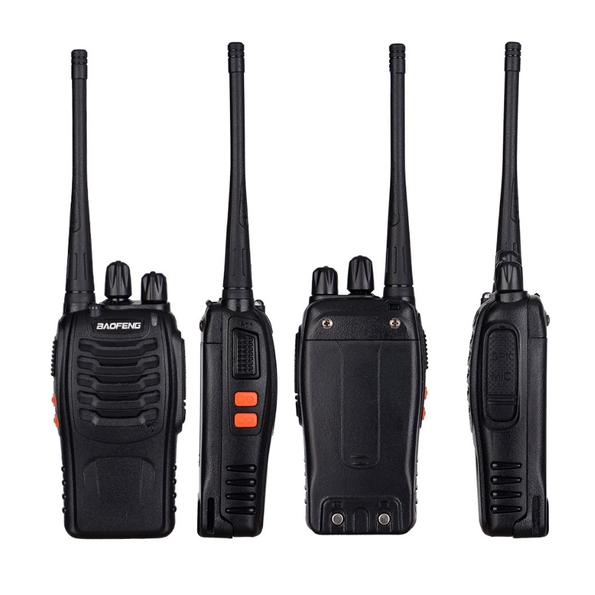 Portable Radio Walkie Talkie UHF BF-888S 400-480MHz Handheld