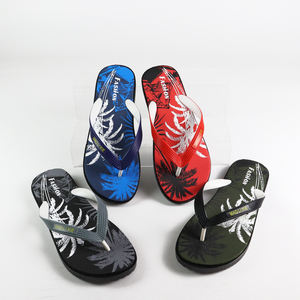 Tongs d'extérieur pour hommes toutes saisons, légères, à plateforme, imprimées, avec empeigne <span class=keywords><strong>en</strong></span> EVA, semelle intermédiaire <span class=keywords><strong>en</strong></span> PVC, souples, antidérapantes et à séchage rapide - Product Image 4