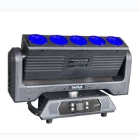 Lampe à tête mobile à mélange de couleurs RGBW Glamour Magic Blade 5x60W LED Double Rotation Rondelle Lumière pour Bar Disco scène DJ éclairage