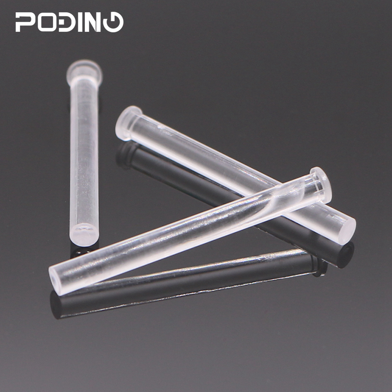 Оптовая продажа 4 мм Монтажное отверстие световод прозрачный пластик Led световод трубы PLP5-2-1500