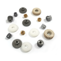 Engrenages droits en plastique laiton en acier inoxydable certifiés ISO usinés CNC personnalisés de haute qualité