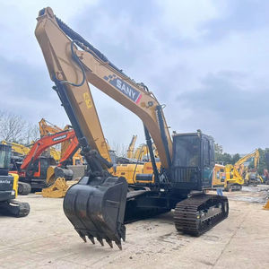 มือสอง Sany รถตักตีนตะขาบ SY215ไฮดรอลิก2023รุ่น PLC มอเตอร์เกียร์ประกอบ21ตันเครื่องจักรกลหนัก - Product Image 1