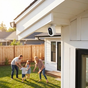 กล้องวงจรปิดไร้สาย 3MP WiFi พร้อมไฟสปอตไลท์ แบตเตอรี่ในตัว เซ็นเซอร์ PIR เสียงสองทาง ใช้งานได้นาน รองรับ Cloud และบันทึกข้อมูลลงการ์ด <span class=keywords><strong>TF</strong></span> ขายส่งจากโรงงาน - Product Image 6