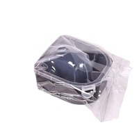 Bol de trempage des ongles en plastique double couche pour usage professionnel en salon, avec un nouveau design pour la manucure et les soins de la peau