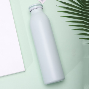Botella de Agua Deportiva de Doble Capa de Acero Inoxidable 304, Botella de Leche Moderna, Taza Aislada al Vacío para Exteriores - Venta al por Mayor - Product Image 4