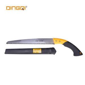 DingQi Garden Hand Pruning Saw Pruning Tree Plastic Handle Saw with Handle marking