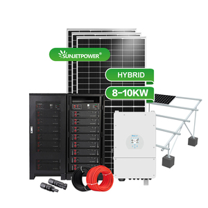 Système solaire hybride 48V 7KW 8KW 10KW hors réseau à onde sinusoïdale pure avec contrôleur de charge MPPT, pour usage résidentiel - Product Image 4