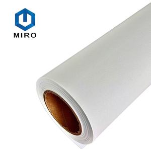 Rouleau de <span class=keywords><strong>papier</strong></span> <span class=keywords><strong>peint</strong></span> moderne imperméable non tissé, auto-adhésif, blanc mat, imprimable numériquement à l'encre éco-solvant - Product Image 1