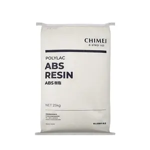 Resina POLYLAC PA757, alta rigidez/alto brillo/media resistencia al impacto, General CHIMEI ABS, gránulo de materia prima ABS blanco