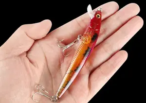 HAYA Floating Minnow lure artificiale Hard Bass plastica dura esche da pesca esche da pesca Bionic fishing