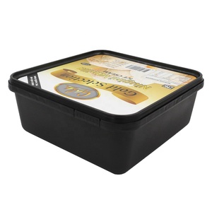 Vuông 1.5L nhựa dùng một lần biểu tượng tùy chỉnh món tráng miệng IML hộp thực phẩm Hộp sô cô la Ice Cream <span class=keywords><strong>container</strong></span> - Product Image 3