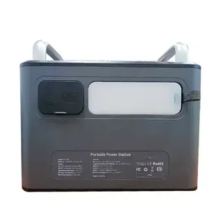 เครื่องกำเนิดไฟฟ้าแบบพกพา กำลังไฟสูง 1500 วัตต์ คลื่นไซน์บริสุทธิ์ แบตเตอรี่ LiFePO4 ความจุ 2500 วัตต์ชั่วโมง พร้อมแผงโซลาร์เซลล์ 500 วัตต์ กันน้ำ ชาร์จเร็ว - Product Image 3