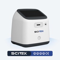 Compteur de cellules semi-automatisé SCITEK 5-200 µm, comptage en 2 secondes, comptage de précision, analyse alimentée par l'IA