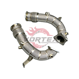 Tuyau d'échappement haute performance en acier inoxydable Vortex pour Audi R8 V10 5.2 2020- OPF - Product Image 1
