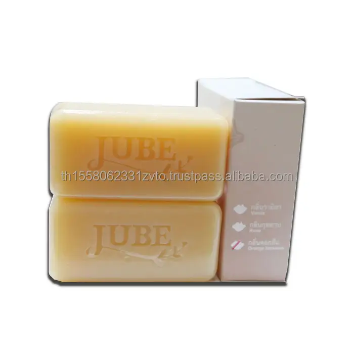 Savon naturel JUBE au parfum de fleur d'oranger ou à la belle odeur d'herbes naturelles savon fait à la main doux pour la peau solide