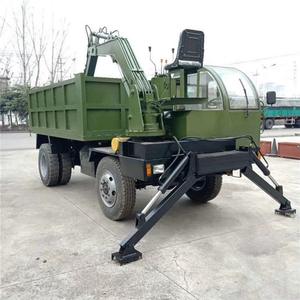 掘削機4輪駆動車輪付きエンジニアリング建設用農業用 - Product Image 1
