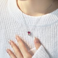 Chaîne à maillons à breloques en argent 925, bijoux Alphabet zircone cubique 26 lettre A-Z initiale collier pendentif colliers