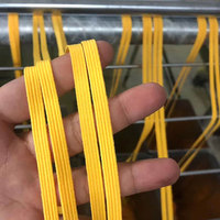 Stock d'usine – Cordon élastique tressé noir et blanc de 3 mm à 12 mm, élastiques tricotés pour la couture de ceintures et de pantalons