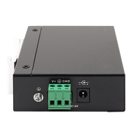Servidor de puerto serie de 10/100M a 2 puertos de 485/422/compatible con protocolos ARP, IP, ICMP, UDP, TCP, HTTP, DHCP, MODBUS