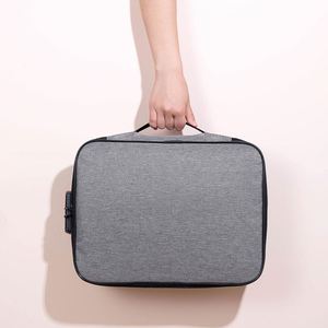Organizador de Documentos, Bolsa de Almacenamiento de Documentos Impermeable con Cierre, Bolsa de Viaje para Guardar Archivos y Pasaportes - Product Image 6