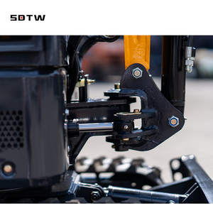 SDTW TW12P Suministro de fábrica Mini excavadora 1Ton 2Ton Bagger Custom 1,2 Ton Granja hidráulica con motor <span class=keywords><strong>Yanma</strong></span> o Kubota - Product Image 4