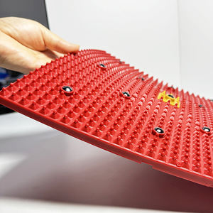 Akupunktur manyetik fizyoterapi sağlık kauçuk plaka çevre koruma taşınabilir akupunktur noktası ayak masaj pedi - Product Image 4